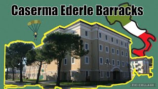 CASERMA EDERLE BARRACKS TOUR VICENZA  ITALY🇺🇸🇮🇹 [upl. by Itnahsa983]