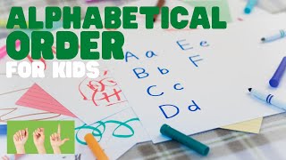 ASL Alphabetical Order for Kids [upl. by Acisset693]