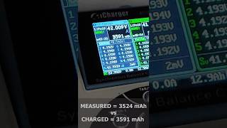 Capacity Measurement vs Actual Charge  futaba SBS01C rc rcplane aviation f3a fpv flying [upl. by Reginauld]