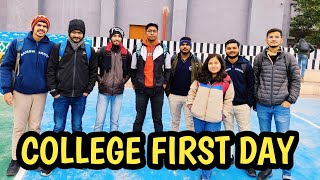 First day of College  SRMU  Priyanshu Raosahab vlog21 [upl. by Arihk623]