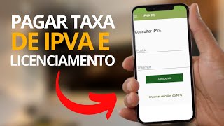 COMO PAGAR O IPVA DA SUA MOTO OU CARRO PELO CELULAR [upl. by Airad562]