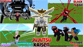 jujutsu kaisen addon minecraft pe 120  jujutsu kaisen addon mcpe  anime addon mcpe 120 [upl. by Arodaeht]