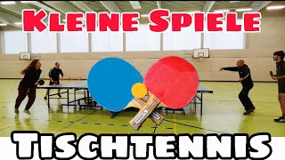 Kleine Tischtennis Spiele für Training und Sportunterricht  Förderung der Koordination Wahrnehmung [upl. by Ahtimat]