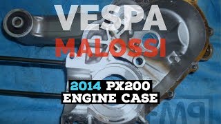 2014 MALOSSI STANDARD engine case  vespa px 200  FMPguides  Solid PASSion [upl. by Zerlina31]