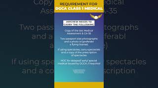 Documents Required for DGCA Class 1 Medical Exam for Pilots shorts [upl. by Bald]