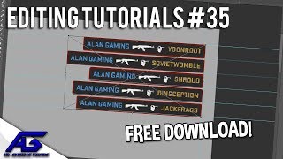 CSGO Editing Tutorials 35  Killfeed Template Free Download [upl. by Ettesel]