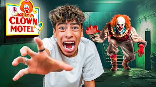 Escaping a Haunted CLOWN Motel 🤡 [upl. by Profant60]