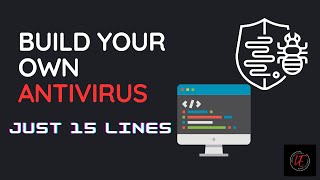 Build your own Antivirus  Just 15 Lines of coding  Python  Learn with Esprit [upl. by Kacy583]