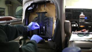 How to repair broken lumbar support on Ford Superduty Pickup [upl. by Norag]