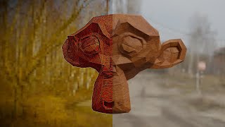 Easy and quick way to post process your work in Blender 2 minute tutorial [upl. by Leiria]