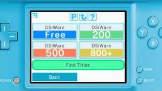 DSiWare amp Nintendo DSi Shop  Download Games amp Applications for Nintendo DSi [upl. by Cherilyn]