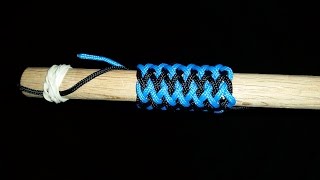 How to Tie a Long Gaucho Fan Knot [upl. by Lyrej769]