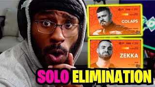 Zekka and Colaps I GRAND BEATBOX BATTLE 2021 WORLD LEAGUE I Solo Elimination REACTION [upl. by Nerehs]