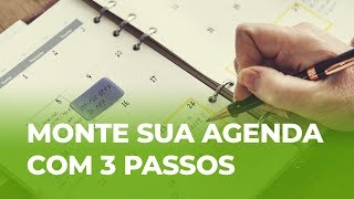 Como organizar uma agenda  Produtividade [upl. by Seiuqram]