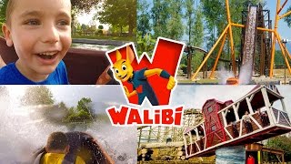 VLOG  Petites Frayeurs pour Swan au Parc dAttractions WALIBI  22 [upl. by Ellitnahc267]