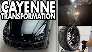 REVIVING a Porsche Cayenne S 5day DETAILING TRANSFORMATION [upl. by Siegel]