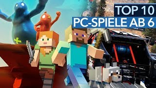 Top 10 PCSpiele ab 6 Jahren  Die besten PCSpiele für Kinder [upl. by Frieder]