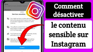 Comment désactiver le contenu sensible sur Instagram  Comment bloquer le contenu 18 sur Instagram [upl. by Adyl31]