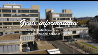 Filière Intelligence artificielle et science des données IAD [upl. by Nosauq]