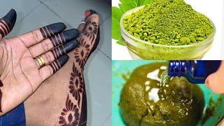 sida an uqaso cilan badow ah iyo sharoto fudud how I mix dark natural henna [upl. by Notfa144]