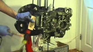 Splitting a VW bus engine crankcase [upl. by Fredia]