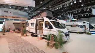 Completely new RV design Hobby Beachy campervan [upl. by Tabbie]