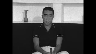 三島由紀夫 Yukio Mishima on WWII and Death Full NHK Interview 1966 [upl. by Donielle]