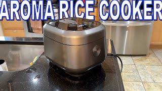 Aroma rice cooker Review [upl. by Akirehc183]