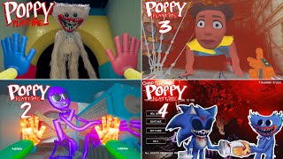 Poppy Playtime 1234 Full Game  Dont get Caught with Poppy Playtimes new Jumpscares [upl. by Cardew877]