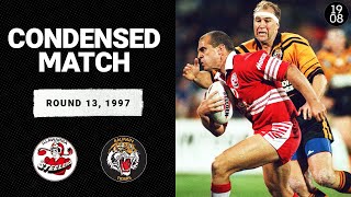 Illawarra Steelers v Balmain Tigers  Round 13 1997  Condensed Match  NRL [upl. by Ardnnek]