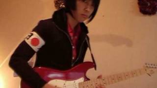 Canon Rock shoulder solo 14years old japan  背面弾き [upl. by Ethyl168]