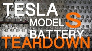 TESLA MODEL S BATTERY TEARDOWN [upl. by Zara]