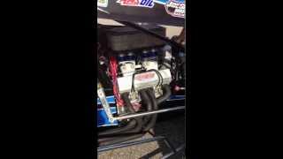 410 900 HP sprint car idle [upl. by Jaynell]