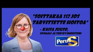 Sosiaali ja terveysministeri on niin pihalla [upl. by Reitman694]