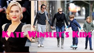 Kate Winslets Kids 2017  Kate Winslet Son and Daughter  2017 [upl. by Etteniuq314]