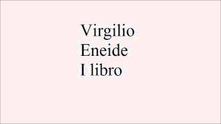 Lettura Metrica Virgilio Eneide I 17 [upl. by Scutt]