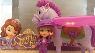 SOFIA THE FIRST Minimus Playset Unboxing [upl. by Caryl]