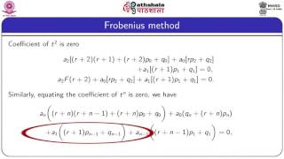 Frobenius series methodI MATH [upl. by Akena]