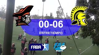 FECHA 9  CORSARIOS VS LEGIONARIOS  2° FOOTBALL AMERICANO BS AS  FA ARGENTINA TEMPORADA 2024 [upl. by Atikihc]