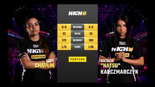 HIGH League BONUS FIGHT Lexy Chaplin vs Natalia quotNatsuquot Karczmarczyk [upl. by Frederica]