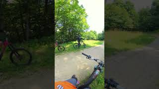 familys 1st time on mtb  shorts viralvideo viralshorts subscribe fyp mtb cycling love [upl. by Alysa]