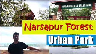 Narsapur Forest Urban Park  Jungle  Forest  Park  Pond  Nature  Trekking [upl. by Eelyr]