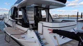 2019 Galeon 470 SKY Yacht For Sale at MarineMax Boston MA [upl. by Matusow698]