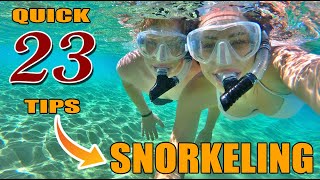 Snorkeling For Beginners  23 Quick Tips on How to Snorkel [upl. by Howe1]