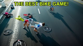 The only fun game about BIKE RACING Bikrash PC gameplay [upl. by Ralfston]