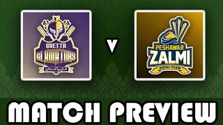 Quetta Gladiators vs Peshawar Zalimi Match Prediction [upl. by Jarin]