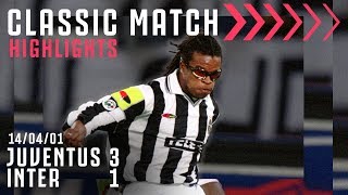 Juventus 31 Inter  Tacchinardi Inzaghi e Del Piero Segnano nel Derby dItalia  Classic Match [upl. by Ellehcin]