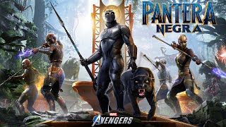 Pantera Negra Guerra Por Wakanda  O FILME COMPLETO Dublado PTBR [upl. by Tanberg838]