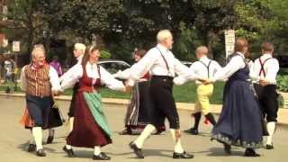 Slängpolska from Chicago  New Scandinavian folk dance [upl. by Laira]