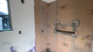 Curbless Shower with Schluter Shower System Houston Texas [upl. by Monika]